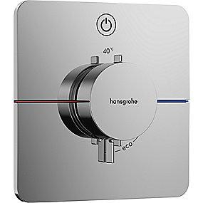 krom udtag 1 til rring afsp med indbygning til termostat q comfort showerselect hansgrohe