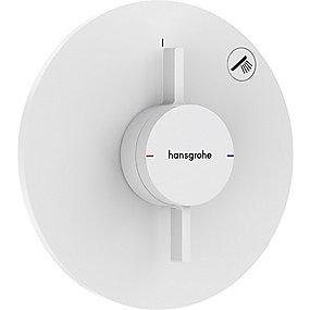 hvid mat udtag 1 indbygning til armatur s duoturn hansgrohe