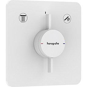 hvid mat udtag 2 indbygning til armatur q duoturn hansgrohe