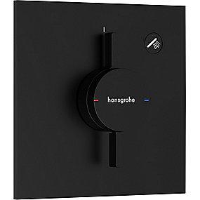 sort mat udtag 1 indbygning til armatur e duoturn hansgrohe