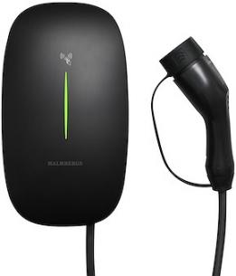 ip65 2 type 7m kabel med 3-faset 16a 4g bluetooth wifi one evon ladestation malmbergs