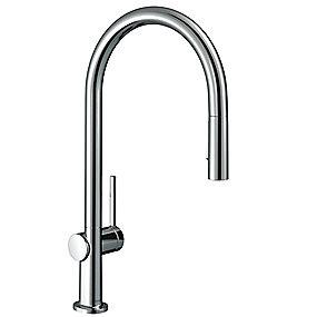 krom k udtr med 2jet eco 210 kkenarmatur k m54 talis hansgrohe