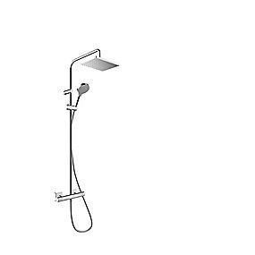 krom green 1jet 230 showerpipe shape vernis hansgrohe