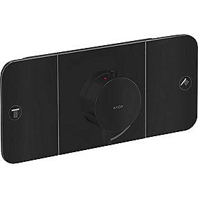 sort mat afsp 2 med termostatarmatur one axor hansgrohe