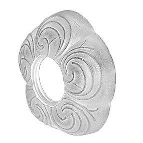 hvid larkeret messing i �18x50mm roset plus vintage kriss