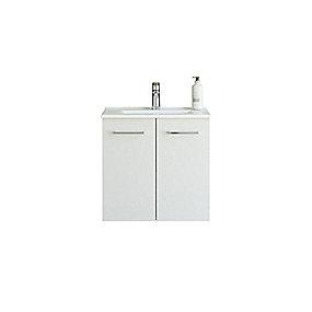 mat hvid ger l 2 med vaskeskab og vask mini amber med t bels m cm 61 mido dansani