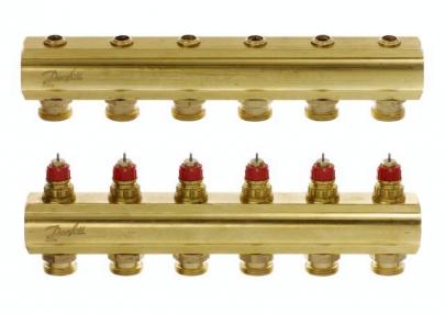 fhf-6 6 6 gulvvarmemanifold danfoss