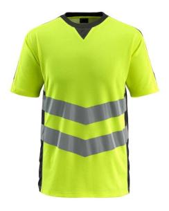 m sort gul hi-vis sandwell t-shirt