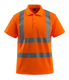 3xl orange hi-vis bowen poloshirt