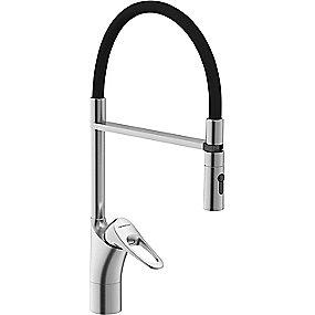 krom børstet 8 g3 koldstart flexi køkkenarmatur 9000xe fmm