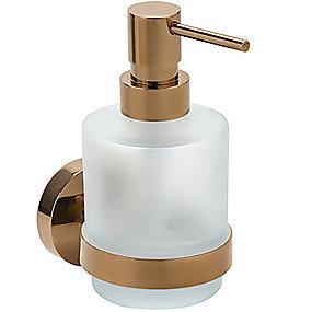 glas matteret og pvd kobber blank i v�g til s�bedispenser kriss