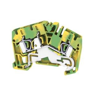 n gr gul 3an 4-2 zpe fjederterminal 2x fjederterminal 1x 4mm2 pe gennemgangsklemme