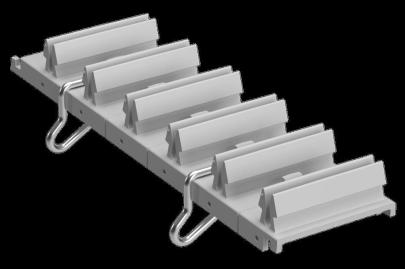 fjederclips med wgx ventilationslamelholder