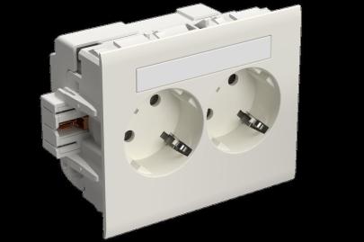 60 r9010 fjeder 2m master stikkontakt