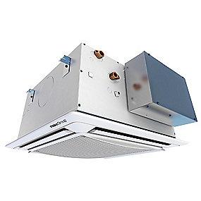 opvarmning og k�ling til ec-motor med kassettefancoil single cassette-geko kt fl