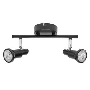 dim 927 4w 3 x 2 black gu10 spot led