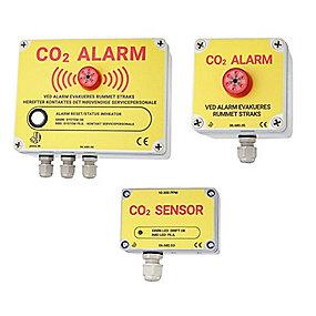 ppm 10000 db 85 sniffer 1 med alarm co2