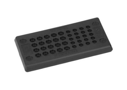 sort 5 ve 40 16 z kdp r rektangul kdp kabelindgangsplade