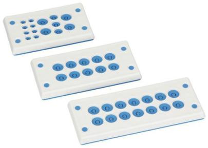 bl hvid 30-fda 24 z kdp r rektangul kdp kabelindgangsplade