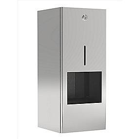 l st poleret reserverulle 1 rulle 1 toiletpapirholder premium public pressalit