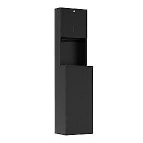 sort mat l 32 affaldsspand papirdispenser indbygningsmodul premium public pressalit