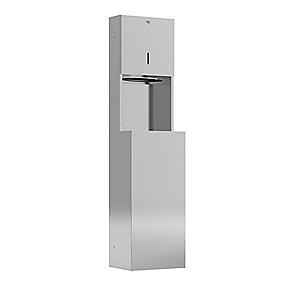 l st p l 32 affaldsspand papirdispenser indbygningsmodul premium public pressalit