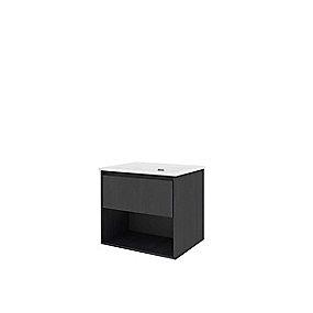 hylde ben 1 skuffe 1 eg sort 61x46 t bels m proline sanibell