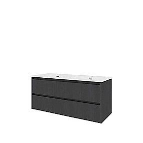 skuffer softclose 2 eg sort 121x46cm t bels m proline sanibell