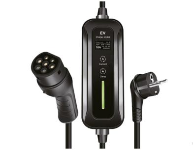 m 5 16a kw 7 3 2 type til schuko ladestation ev mobil logilink