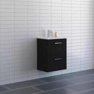 eg sort vask m skuffe 2 51cm belpakke m
