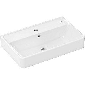 hvid smartclean b overl hanehul med 600xx370mm compact hv ndvask h q xanuia hansgrohe