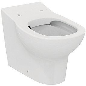 horisontalt mm 315x490x360 toilet back-to-wall gulvst�ende 21 contour standard ideal