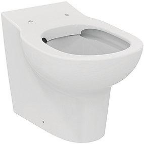horisontalt mm 360x520x400 toilet back-to-wall gulvst�ende 21 contour standard ideal