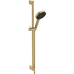 gold brushed mm 162x346x903 t brusers solos idealrain standard ideal
