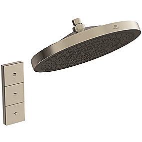 storm silver mm 300x300x93 hovedbruser solos idealrain standard ideal