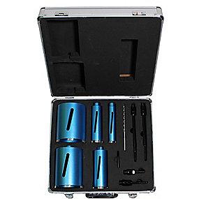 kuffert i �35-45-55-68-105mm centerbor hex sds adapter s�t t�rbor norton