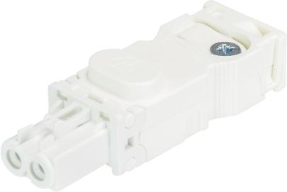hvid kodning mm 7 7 - 6 16a v 250 skruetilslutning hun stik gst15i2