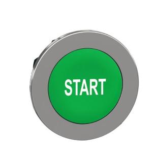 start hvidt m n gr flush trykknap