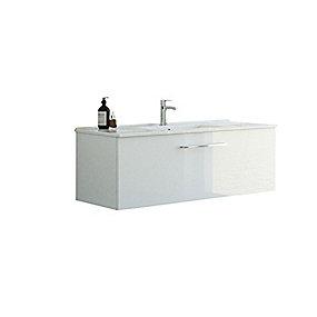 vask amber jglans h hvid skuffe 1 121cm belpakke m mido dansani