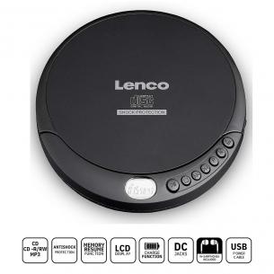 sort d anti-st med mp3-afspiller cd rbar b lenco