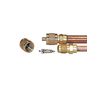 schraderindsats procesr�r med loddefitting 16 5 adgangsventil