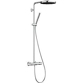 forkr termostat med showerpipes ecosmart 1jet 260 puro s pulsify hansgrohe