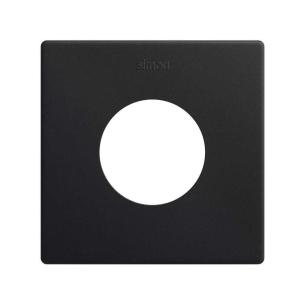 sort mat modul 1 stikkontakt clean til ramme minima 270 simon