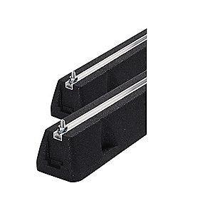 aluskinne med kg 150 mm 90 h mm 110 b mm 450 l montageblokke basic