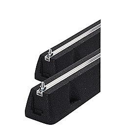 aluskinne med kg 200 mm 90 h mm 110 b mm 600 l montageblokke basic