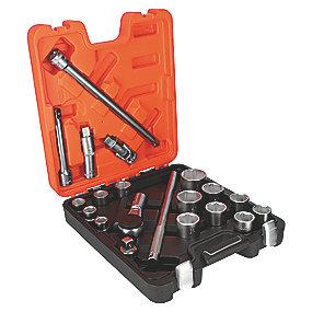 dele 20 skraldehoved og metrisk sekskant indvendig med 19-50mm 4 3 topn�gles�t bahco