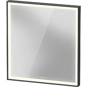 sort lys led sensor version 65x70cm spejl l-cube duravit