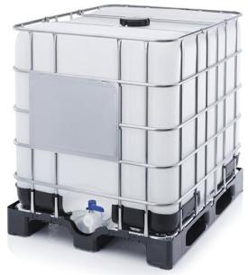 palletank incl ltr 1000 vand demineral