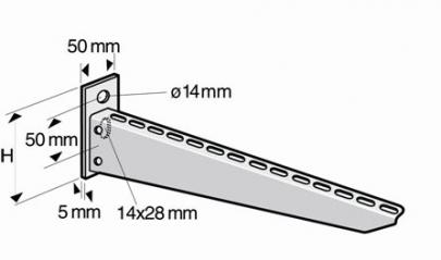 crp500-x 500mm gbeslag v konsol