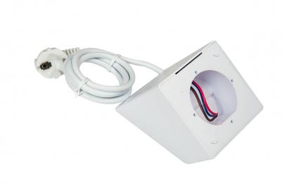 display wall til bordstander - white stand display wall shelly